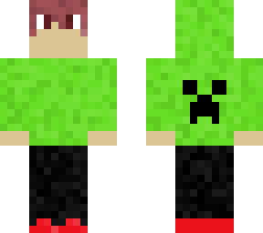 creeper gamer boy