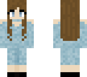 cute blue girl