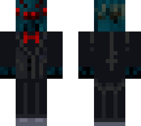 dark suit in a cave spide