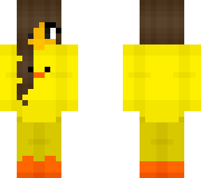 female - duck outfit