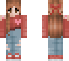 girl in red with bow (slim)