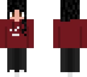 red hoodie
