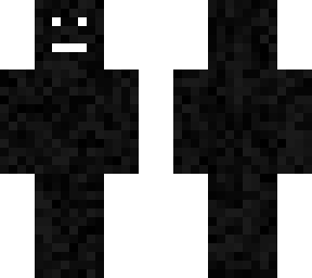 black textured white face v2