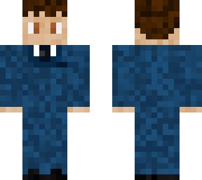 traje azul
