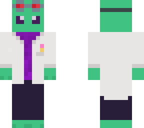 cute alien scientist