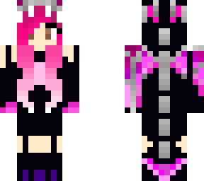 dragon girl (not mine i just recolored a skin, also.. first upload :d :3)