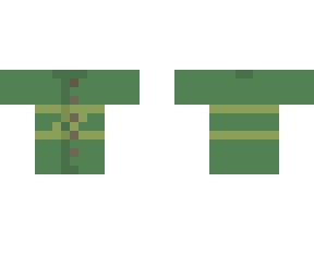 green button-up template