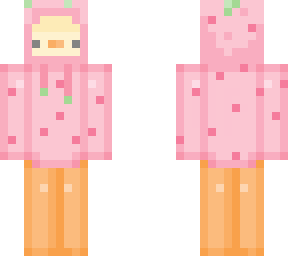 duck in strawberry sweater