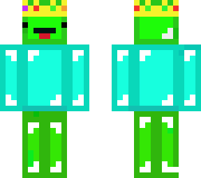 half green/half blue skeppy
