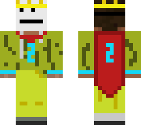 king steve with mask - 2 aniversario del canal