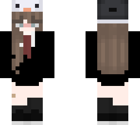penguin hat less formal suit skirt