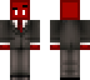 red suit