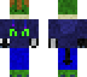 time as a minecraft skin