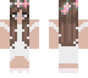 cute girl white dress