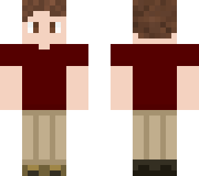 maroon shirt kid