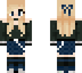 blue punk girl