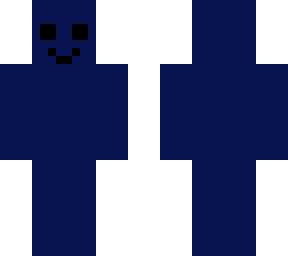 blue smiley man