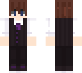 brown haired waiter
