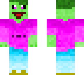 happy green guy