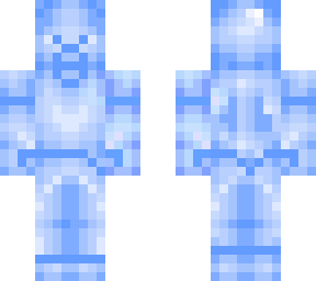 light blue steve