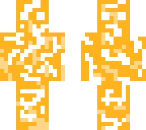 orange/white