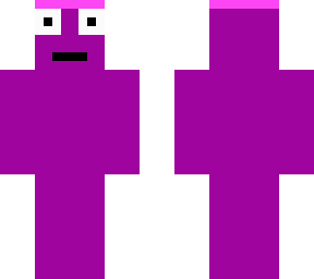 purple person
