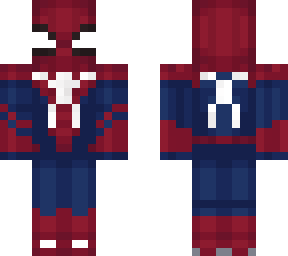 spiderman’s suit if it was actually made by a teen