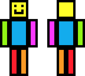 colourful man