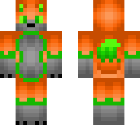 Gingery Wolfie! | Minecraft Skin