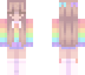 rainbow girl