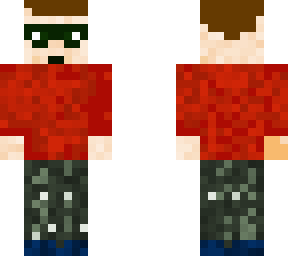 red sweatshirt kid/teenager