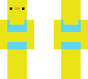 duck in bikini