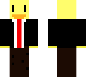 duck with suit