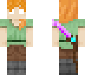 alexbrine (alex and steve legends) (with her enchanted naginata)