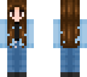 blue cardigan girl