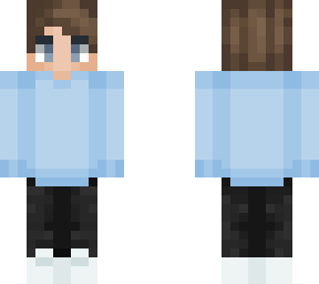 boy in blue sweater