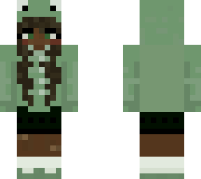 frog girl - dark
