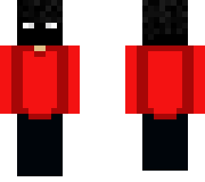 masked man (red version)