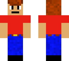 my first minecraft skin