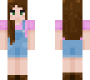 overalls girl