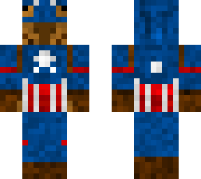 captain america capybara mask