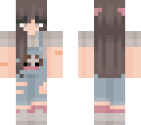 cute overall farmer girl