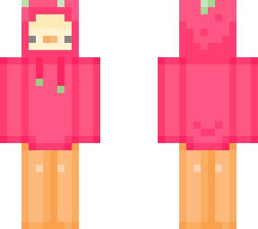 duck in raspberry sweater