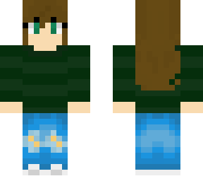 first girl skin ive made so dont judge