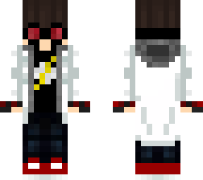 flash lab coat  (googles down)