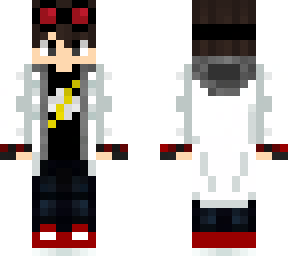 flash lab coat (googles up)