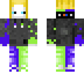 gamer skin but it's blonde