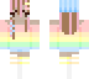 rainbow girl