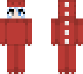slimegirl558 red dino onsie