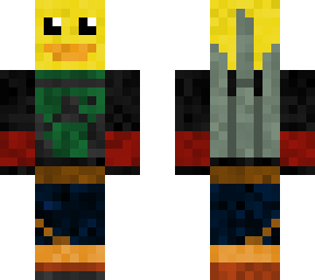 boba fett, but as a duck.